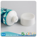 Free sample matte varnish LDPE facial cream screw cap cosmetic tube